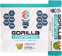 Gorilla Mind Hydration Packets - 3,073mg Elektrolyter On Go Praktisk drik mix til omfattende genoplivning - Zero Sugar, naturligt sødet & fastende venligt - 30 Greve (Jungle Juice)