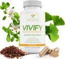 Vivify Brain Booster Buddy 124; Fokus på din tro og familie Buddy 124; Boost energi og samlet sundhed (1 måned Tilgang, 60ct)