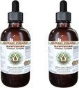 Hawthorn Alkohol- Free Liquid Extract, Organic Hawthorn (Crataegus Laevigata) Tørret blade, Økologisk blomst og stængel Glycerit Hawaii Pharm Natural Herbal Supplement 2x4 oz