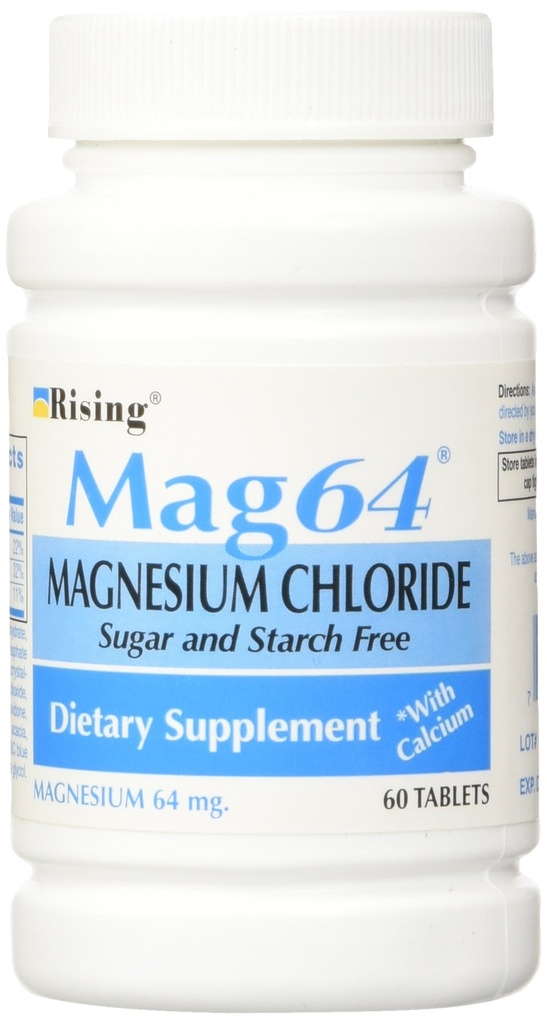 Mag 64 Kosttilskud Tablets, 60 Count (pakke med 3)