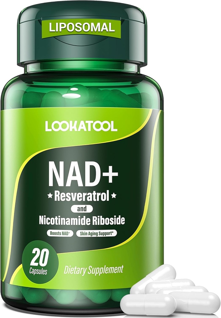NAD + Resveratrol supplement 26 kapsler