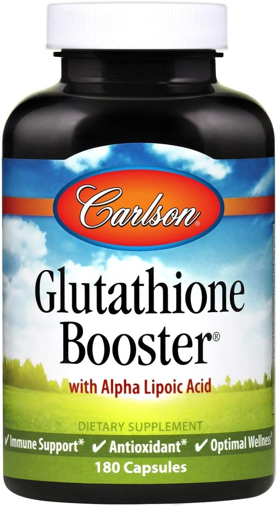 Carlson Labs Glutathione Booster, 180 kapsler