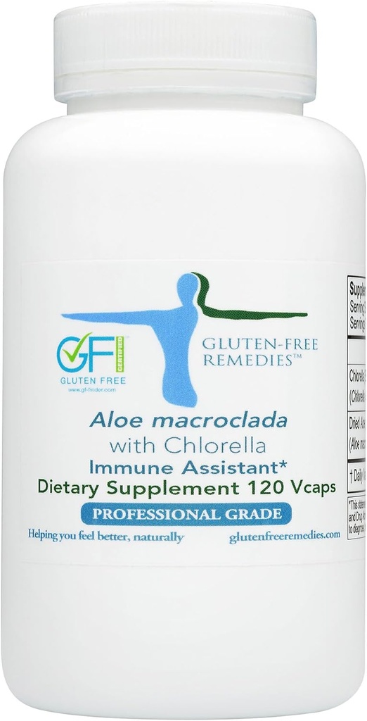 Aloe Macroclada med Chlorella - 500 mg - 120 kapsler
