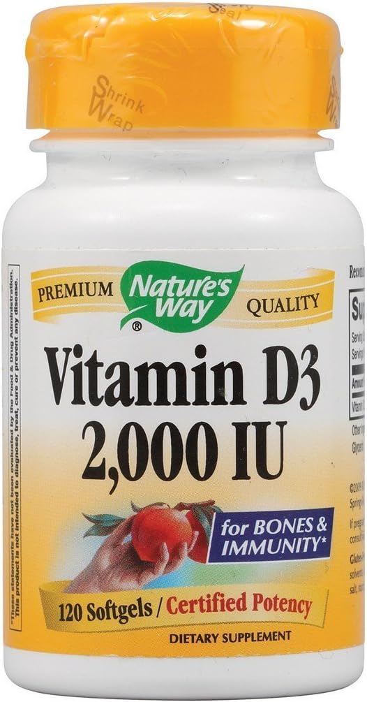 Nature 's Way D-3 2000 IE 120 softgel
