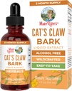 MaryRuth Organics Cat 's Claw Herbal Liquid Drops ttesmå 124; 2 Months Supply Meter 124; Unflavored Cats Claw Tincture Meter 124; Uncaria tomentosa Meter 124; Non- GMO Project Verified Meter 124; Vegan Meter 124; Gluten Free Meter 124; Sugar Free Meter 124; 1 Fl Oz