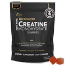 Creatin monohydrat gummier til mænd og kvinder - Sukker Gratis & Vegansk avanceret formel W / L-Taurine + vitamin B12 - for muskel Styrke, Muskler Builder, Recovery, Energy Boost, Pre- workout supplement