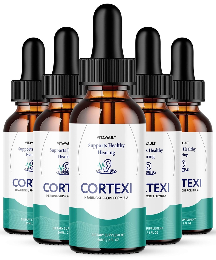 Cortexi Ear Drops - Cortexi Hearing Support Drops, Cortexi Drops, Cortexi Anmeldelser - fremmer Auditory Clarity, Understøtter sund hørelse 5 pakker