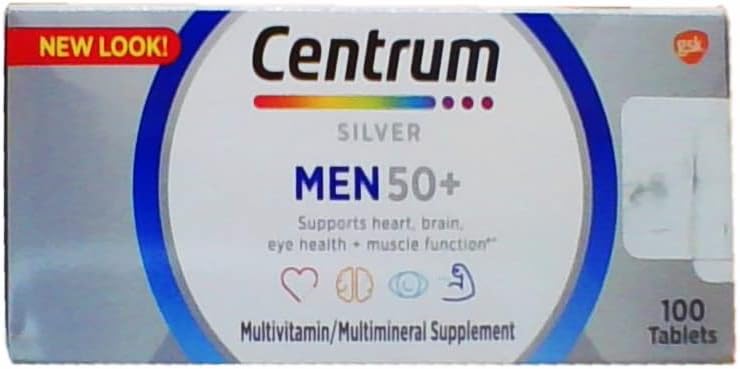 Centrum Sølv Mænd 50 + tabletter 100 tabletter