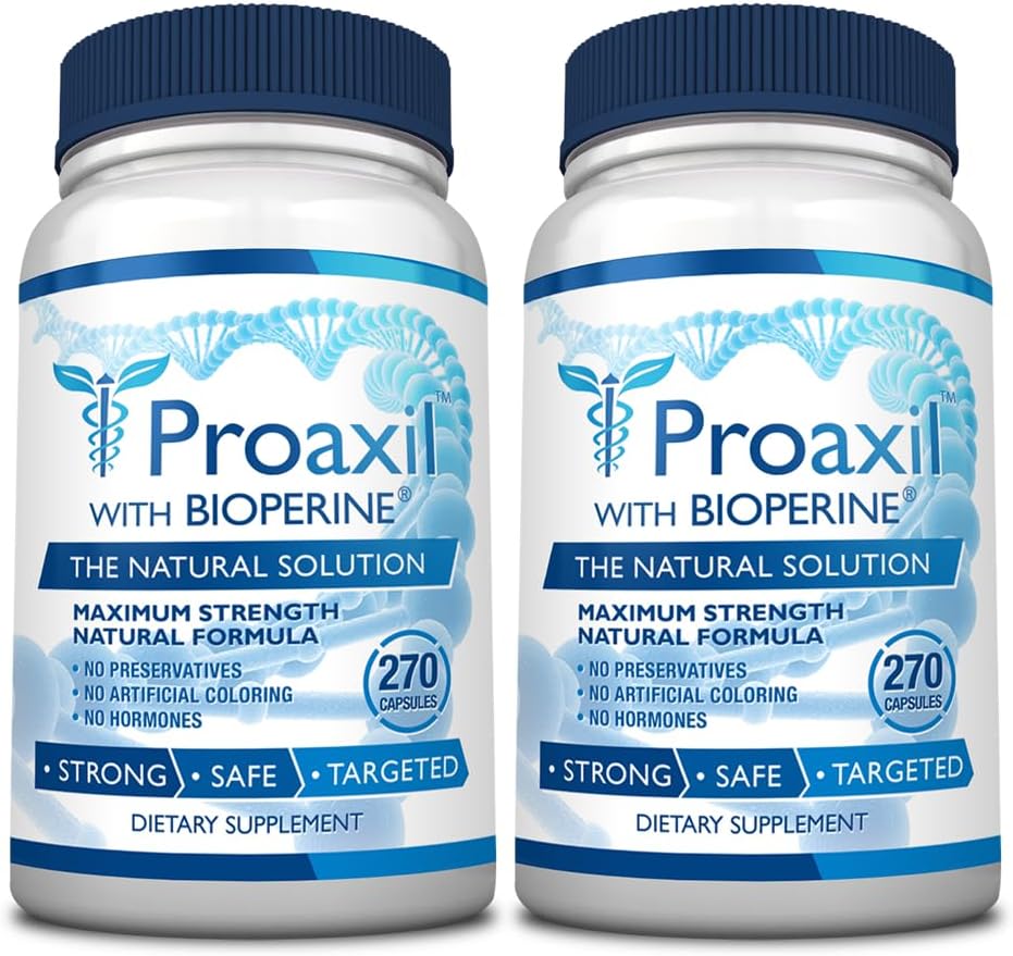 Consumer Health ® Proaxil - 540 Kapsler - Support Prostate Health - Zink, Saw Palmetto, Bioperine ®, og Beta Sitosterol - Vegansk Friendly, Made in USA - 6 Month Supply
