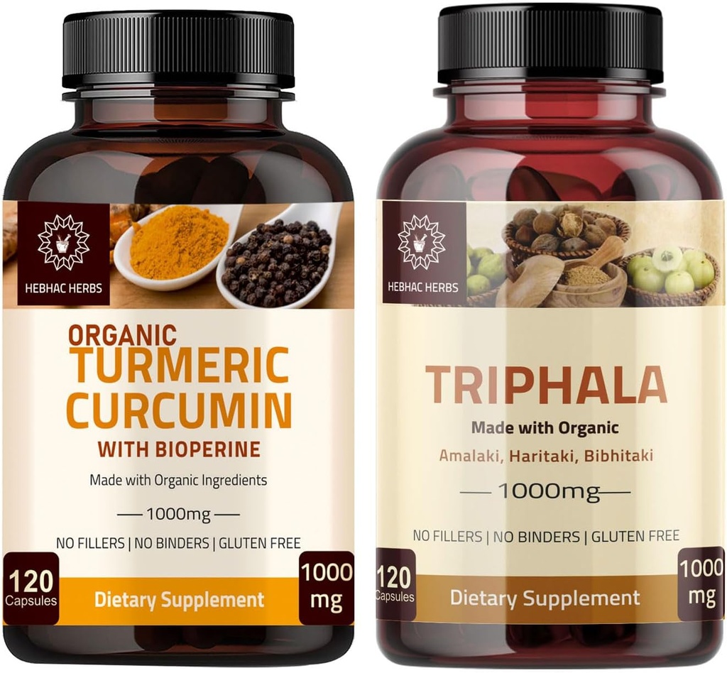 Gurkemeje Kapsler & Triphala Kapsler