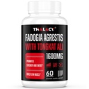 1600mg Fadogia Agrestis Tongkat Ali Supplement, Fadogia Agrestis Extract for Mænd med Ashwagandha - Maksimal styrke, 60 Softgels