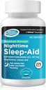 Nighttime Sleep Aid Softels, (275 softels), Diphenhydramin HCI 50 mg, Fall Assaping Fast, Understøtter Deeper, Restainful Sleep