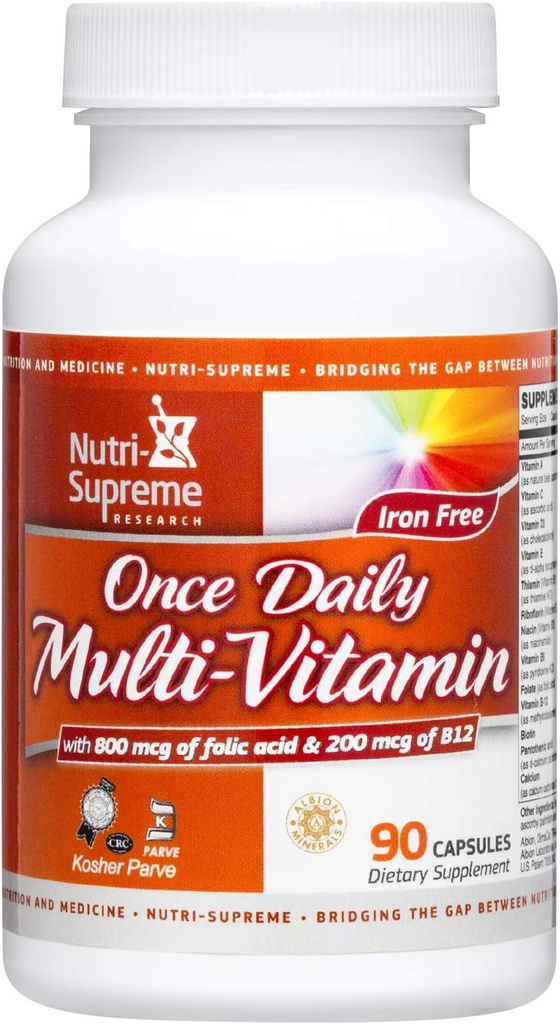 Nutri Supreme Research Once Daily Multi - Vitamin 90 kapsler