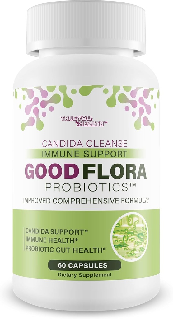 God Flora Probiotika Candida Cleanse immunforsvar - vores bedste Candida Probiotiske supplement - vores bedste Candida Cleanse Detox - Candida Gær Cleanse - Candida Overgrowth Cleanda Cleanda Cleanse piller