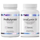 Tesseract Medical Research ProButyrate Gut Health Supplement, Butyric Acid Complex & TetraCumin SR Fælles Support, Vedvarende udgivelse