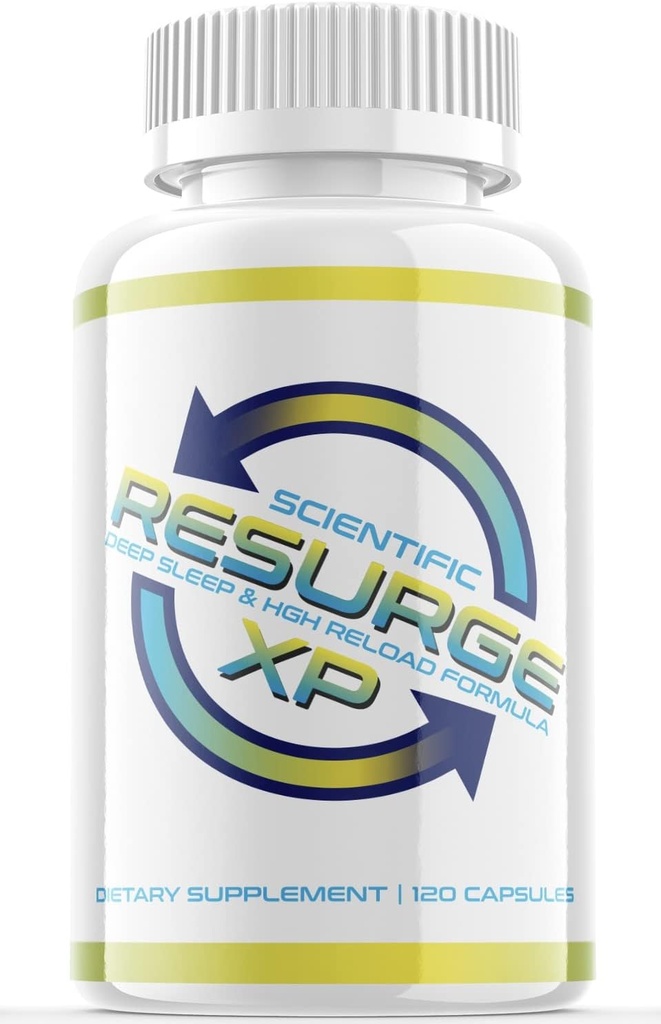 Videnskabelig resurse Advanced Deep Sleep # 1 Sovende melatonin hjælpeformel 120 kapsler