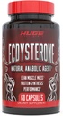 Ecdysterone Supplement, Natural Muscle Builder for Mænd, 1000mg Beta Ecdysterone Per Serving, Optimal doseret, Superior Absorption, 98% Højeste renhed til rådighed