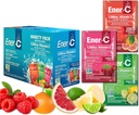 Energi- C Variety Pack Multivitamin Drink Mix Powder Vitamin C 1000mg & Electrolytes with Real Fruit Juice Natural Energy & Immune Support for Women & Men - Non- GMO Vegan & Gluten Free - 30 Greve
