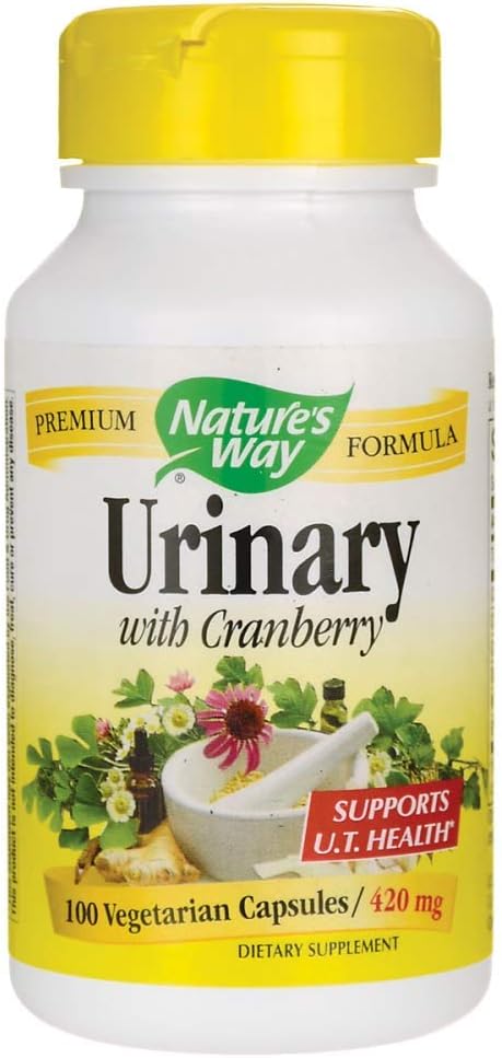 Nature 's Way Urinary med tranebær - 450 mg - 100 kapsler