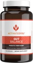 AKTIVATEDYE Gut Balance Prebiotic Fiber Blend - Hjælper Regulere og støtte fordøjelsessygdomme & fremme vedvarende energi, Mænd og kvinders Prebiotika til Gut sundhed - (120 kapsler)