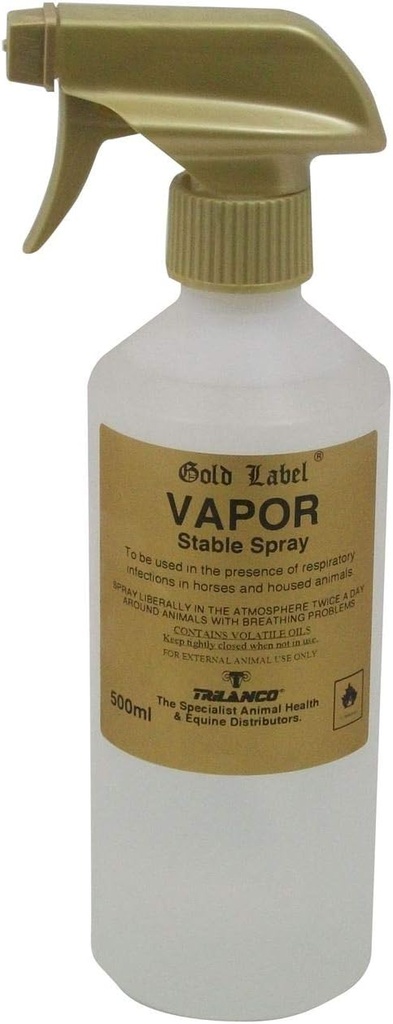 Vapor, Gold Label, Breathing Aid for Heste, 500ml