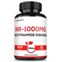Satomi NAD Nicotinamid Riboside - NR 1000mg tillæg - 60 Tæl i 30 dage