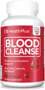 Health Plus Blood Cleanse - Kosttilskud - Gluten Free, Natural Herbal ingredienser (90 Kapsler, 45 Servere)