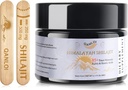 Shilajit til men- Natural Shilajit Resin med Humic og Fulvic Acid Supplement, Himalayan Shilajit Resin- 120 Servering / 60g (500mg)