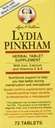 Lydia Pinkham Herbal Supplement tabletter til menstruation og menopause support, 72 Greve
