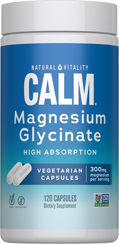NATURVITALITET Rolig Magnesium, 120 CT
