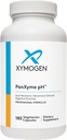XYMOGEN PanXyme pH - fordøjelsesenzymer til Gut Health - Amylase, Lipase og Protease Enzyme supplement - Gut Health Kosttilskud til fordøjelsesstøtte - Gluten Free + Vegan (180 kapsler)