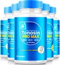 NutraRize (5 Pack) Tonosin Pro Max Kapsler, Official Ear Health Formel, All- Natural Supplement til Promote Indre Øre Sundhed, Premium hørelse support, TonosinProMax Anmeldelser (300 Kapsler)