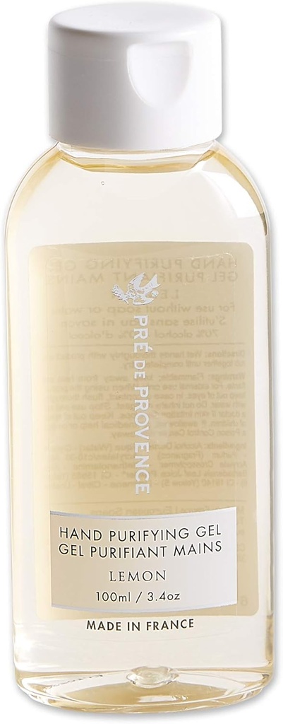 Pre de Provence Avanceret Alkohol baseret hånd sanitizer Gel fugtighedscreme & blødgøringshænder, 3.4 Fluid ounces, Lemon
