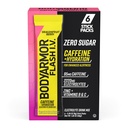 BODYARMOR Coffed Flash I.V. Electrolyte Packets - Dragonfrugt Berry - Zero Sugar Energy Drink Mix, Single Serve Packs, Hydration for Pre Workout, Rejsearrangører, Aktiv livsstil (6 Greve)