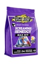 Screamin Energy Max Hit Tropical Punch Flavor - Maksimal styrke Sukker Free Energy Shot med Ginseng, B Vitaminer, og koffein - 24 Tæl