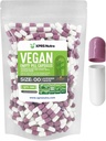 XPRS Nutra Størrelse 00 Tomme kapsler - 500 Grev Tomme Veganske kapsler - Vegetariske Tomme piller - Det gør vegetabilsk Kapsel Filling- Veggie Pille Caps (Lavendel / Hvid)