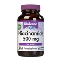 Bluebonnet Nutrition Niacinamid 500mg, Understøtter cardiovaskulær sundhed *, Soy- Free, Gluten- Free, Non- GMO, Kosher Certified, Dairy- Free, Vegan, 60 Vegetabilske Capsule, 60 Servere