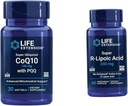 Life Extension Super Ubiquinol CoQ10 med PQQ, CoQ10, PQQ, shilajit, Heart Health & Super R- Lipoic Acid - Longevity supplement til oxidativ stress forsvar