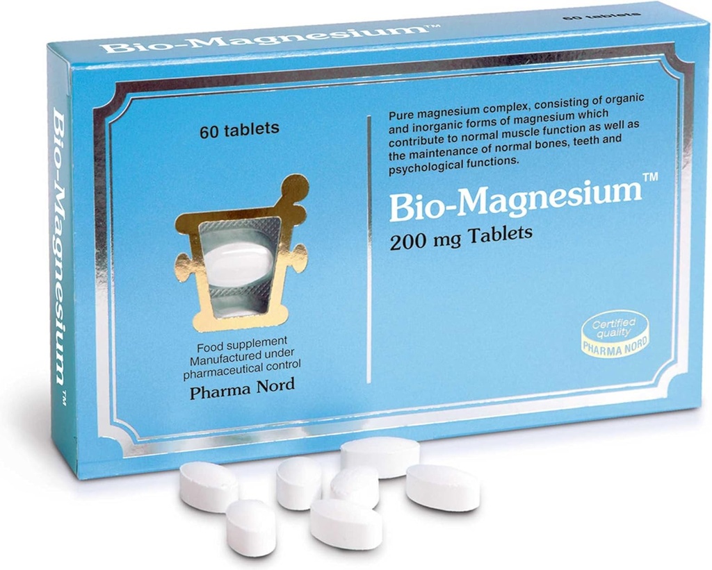 Pharma Nord Bio- Magnesium 200Mg 60 tabletter