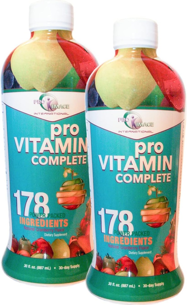Pro Vitamin Komplet flydende Vitamin - 2-30 Oz flasker.