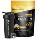 Transformation Vanilla Protein Powder & Performance Isolated Shaker Bottle; 30G Multi- Protein Superblend