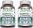 Amazing Formulas Melatonin 10 Mg Plus L- Theanine 5,5 Mg Supplement XX 124; 120 tabletter
