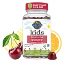Livets have Kids immunforsvar Gummier med vitamin C, D som D3 & Zink til 31- 1 Daglig Børns Immunitet - Økologisk, Non- GMO, Gluten- Gratis, Vegetarisk, Sukker fri, Cherry Flavor, 30 dages forsyning
