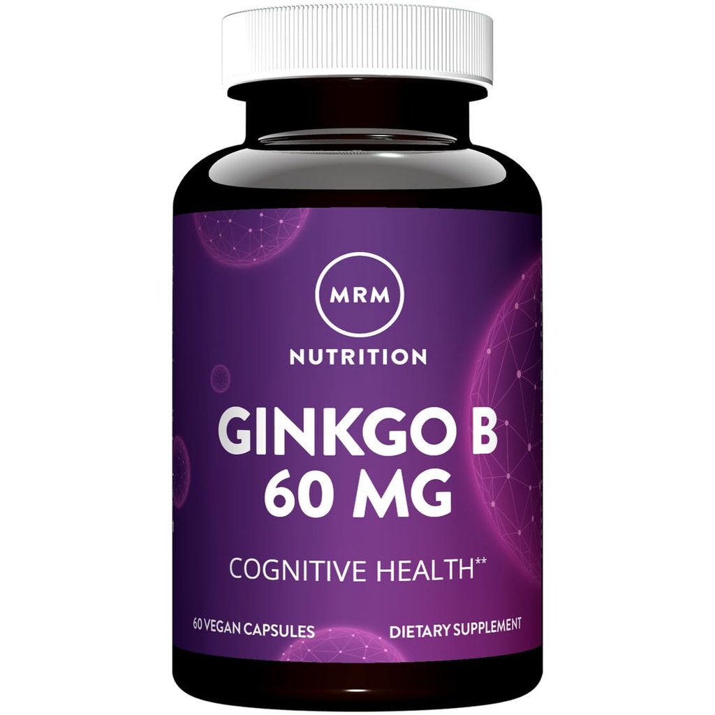 MRM Ginkgo B, 60mg, 60 vegetariske kapsler