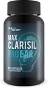 Max Clarisil Pro Øre - Høretab & Øre Ringing Support - Naturlig gurkemeje baseret formel til støtte Reduceret hævelse & forbedret øre sundhed - Max Clarisil Pro Høretab supplement