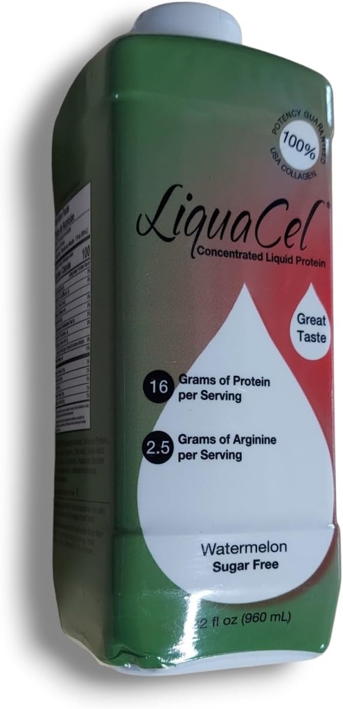 Liquacel Flydende protein Watermelon 1 X 32oz Flaske