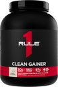 Regel 1 Clean Gainer - High- Protein Lean Gain Formel med 560 kalorier, 30g Full- Spectrum Protein, Over 90g Carbs, Under 6g af fedt (15 Servere, Vanilla Ice Crème)