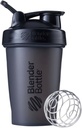 BlenderBottle Classic Shaker Bottle Perfect for Protein Shakes and Pre Workout, 20-Ounce, Black