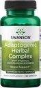 Swanson Rhodiola Ashwagandha Ginseng Complex Energy Immunfunktion Nervesystemet Stress Support Adaptogen Herb Supplement 60 Kapsler