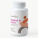 Debloat & Detox - Gut & Liver Supplement for kvinder med mælk tidsel & Mælkebøtte - Vegansk formel til støtte for leverafgiftning, fordøjelse, bloating - 1 flaske